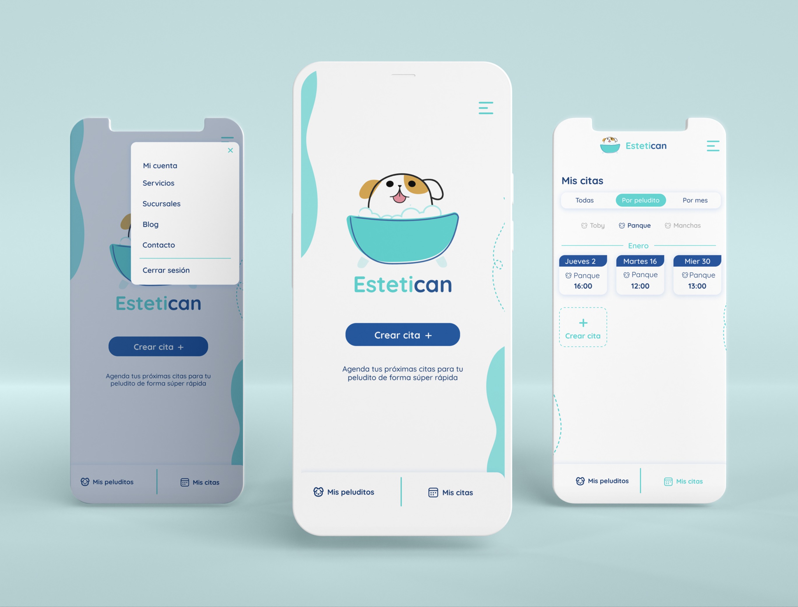 Proyecto Estetican - WebApp - Pet Grooming App